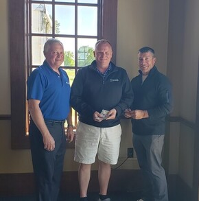 Raffle Winner Bill Blatterman